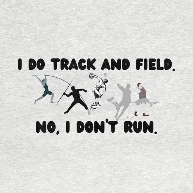 Track and field field events don’t run by system51
